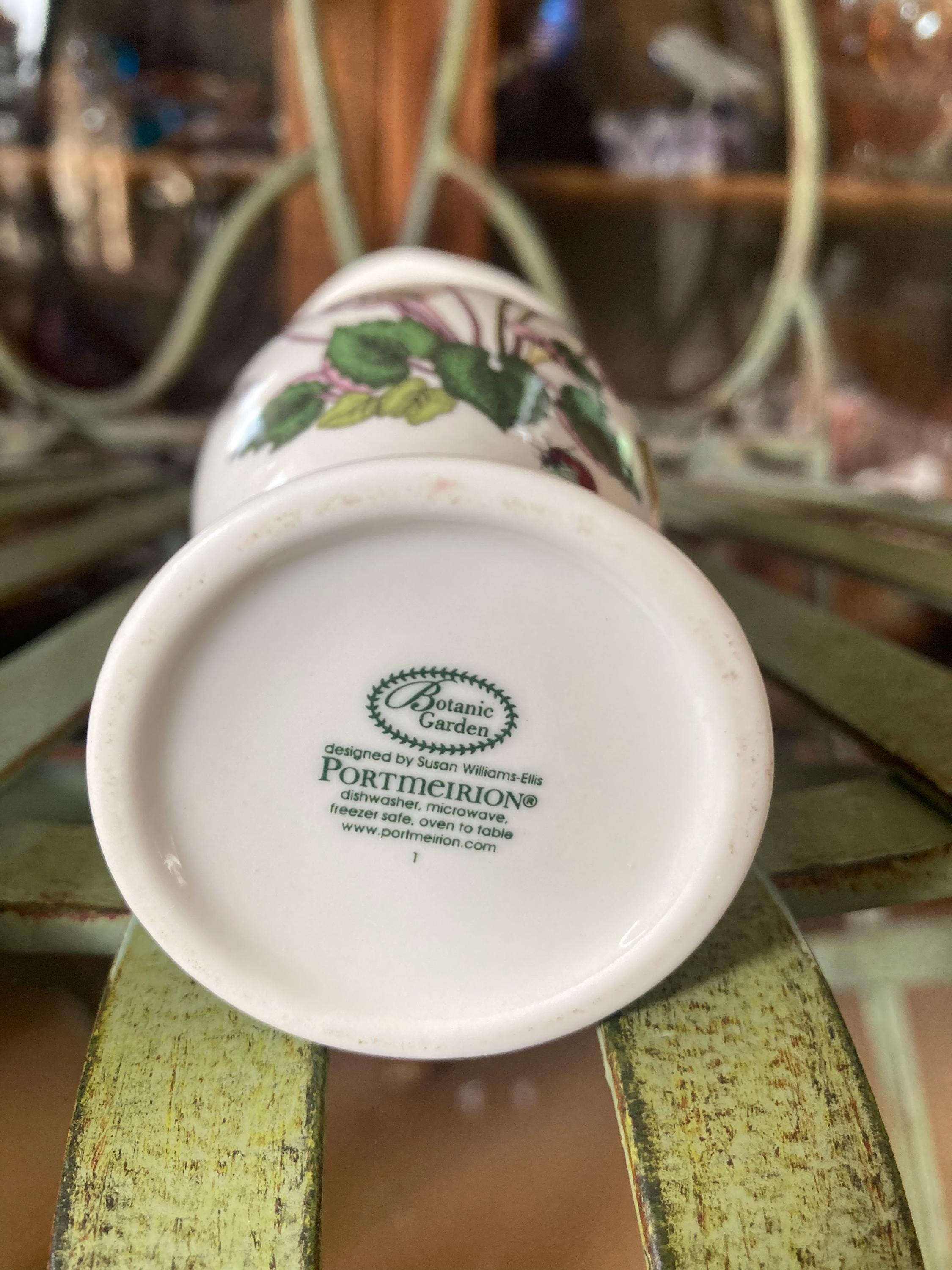 Portmeirion Botanic Garden Vases. Set of 3. 5 Inches Tall