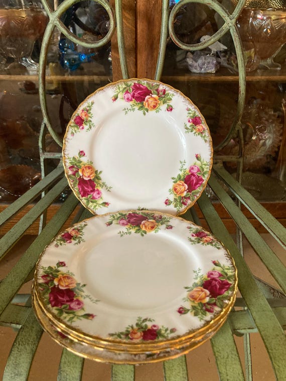 Roses Dinner Plates Old Country Roses China 1962 Dinnerware