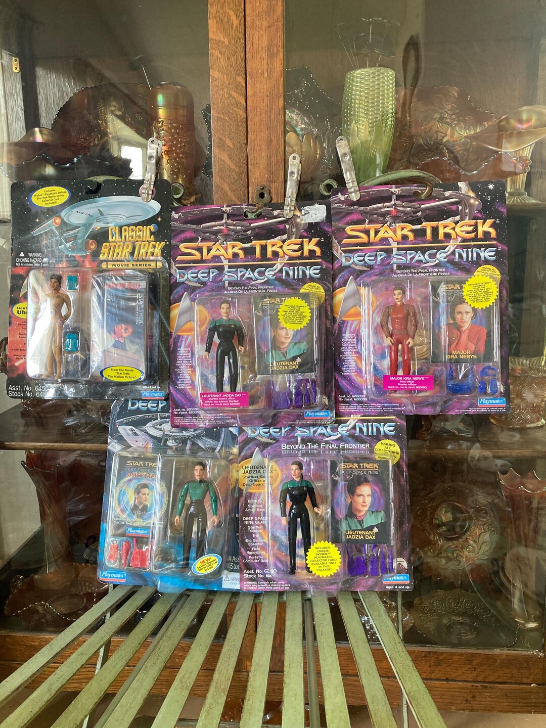 Star Trek Deep Space Nine and Classic Star Trek Figures. Set of 5