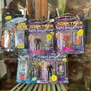 Star Trek Action Figures Set - Etsy