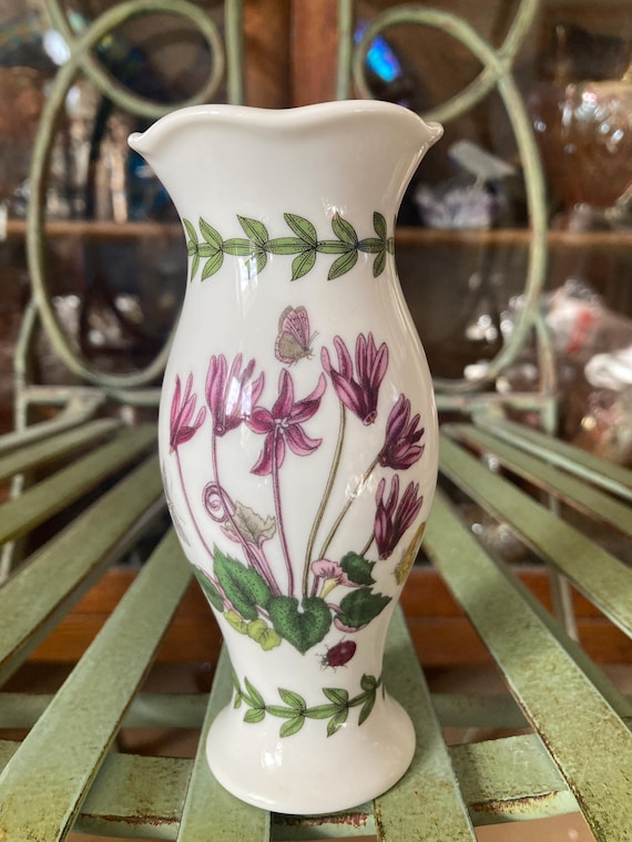 vaseman 花器 Portmeirion Botanic Garden Vases. Set of 3. 5 Inches Tall