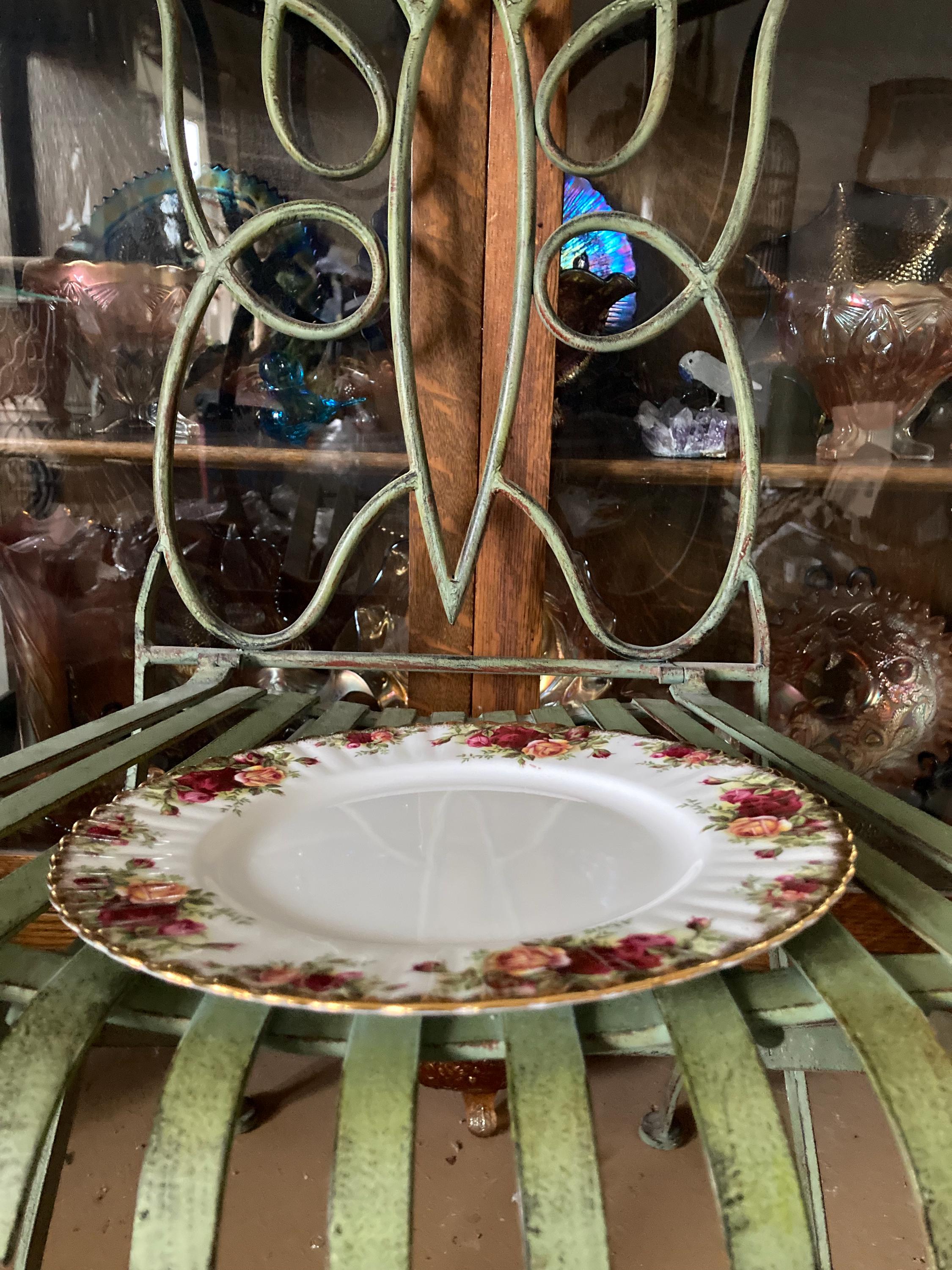 M♦美品　 　 OldCountryRoses 　プレート Royal Albert Old Country Roses Luncheon Plates. Set of 2. 9.25