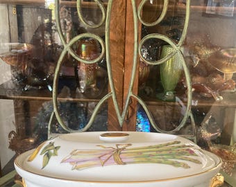 Royal Worcester Evesham Gold  Entree Dish. Oval.  10 inches wide. Produced in England 1961 to 2015.