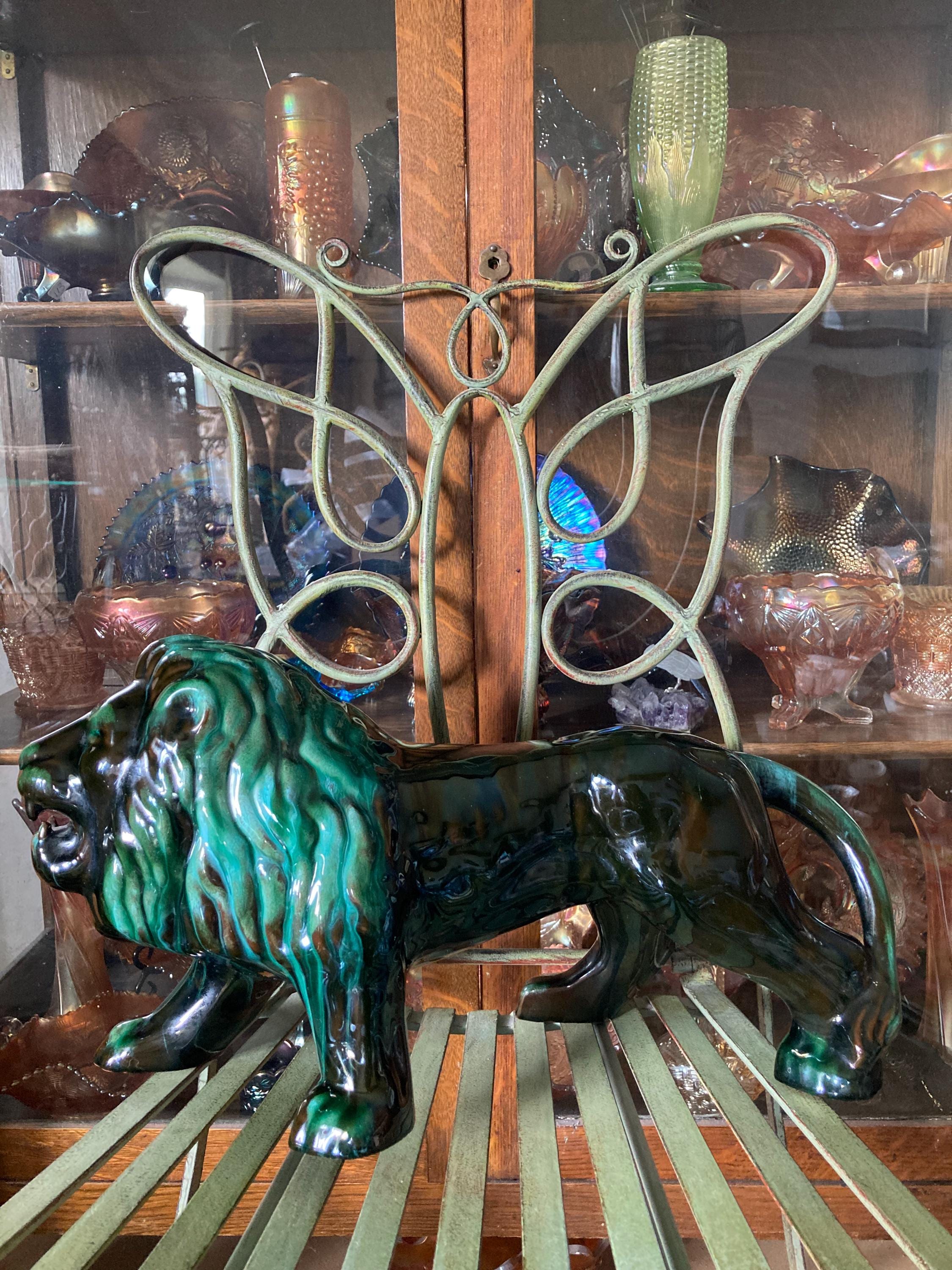 Vintage Lion Pottery - Etsy Canada
