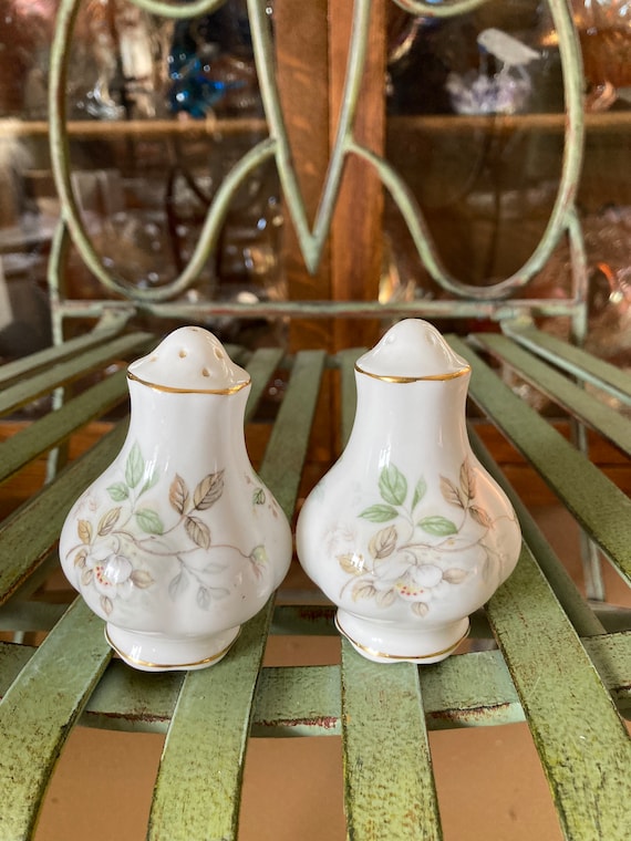 Royal Albert Haworth Salt and Pepper Shakers. 3.25 Inches Tall 