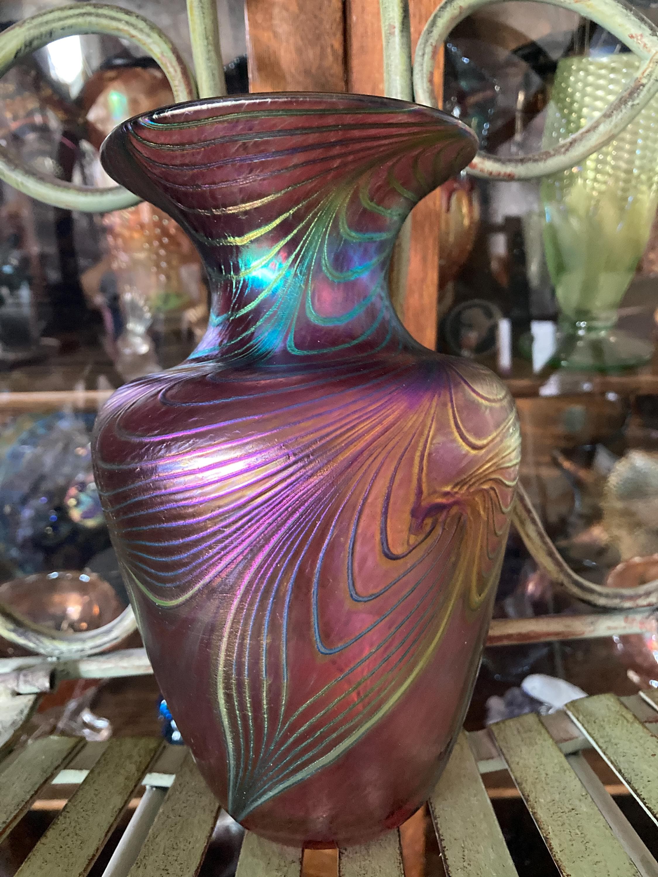 Robert Held Glass Vase - Etsy Canada