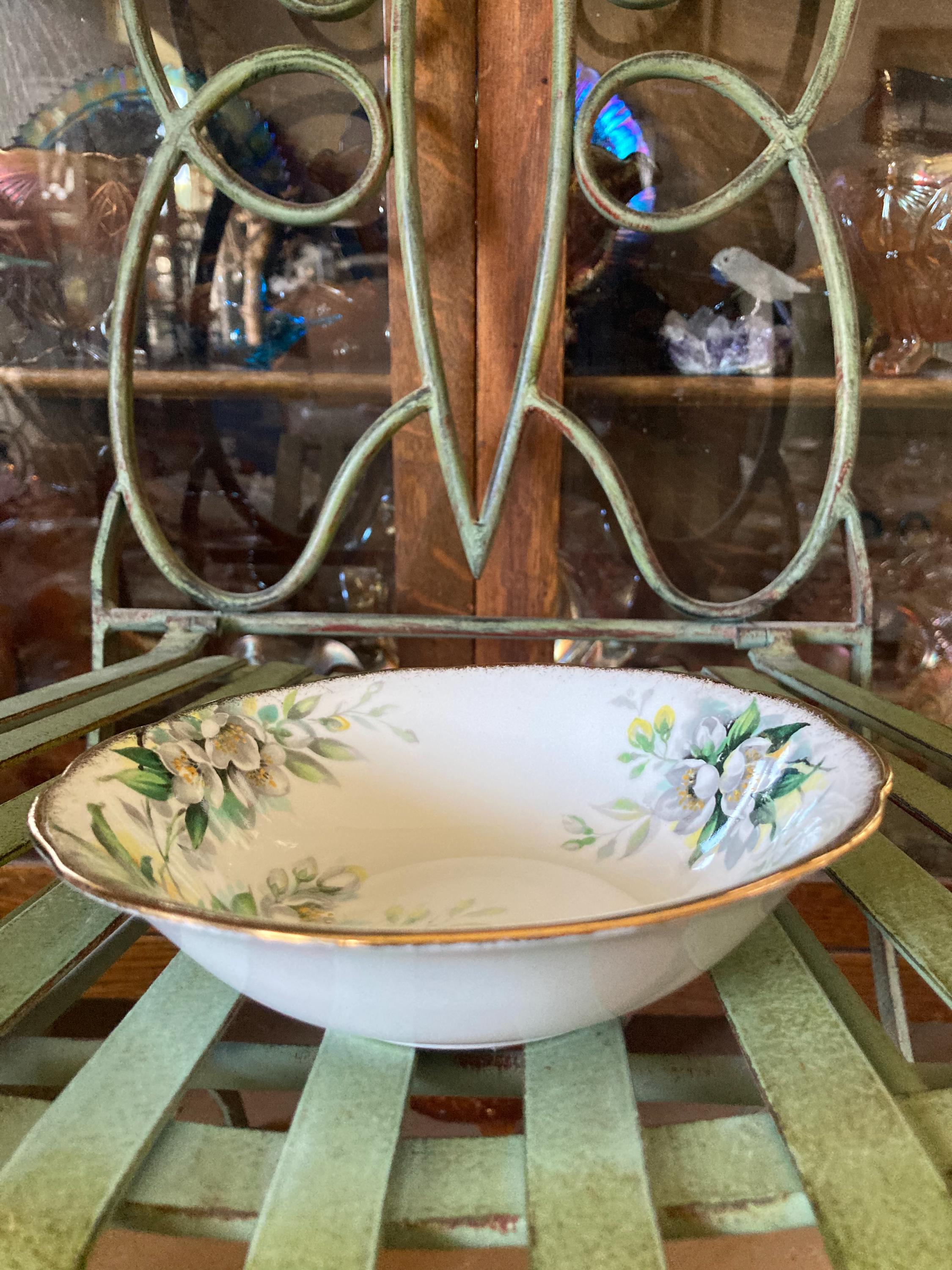 Royal Albert Orange Blossom Soup/cereal Bowls. Set of 4. 6.25 