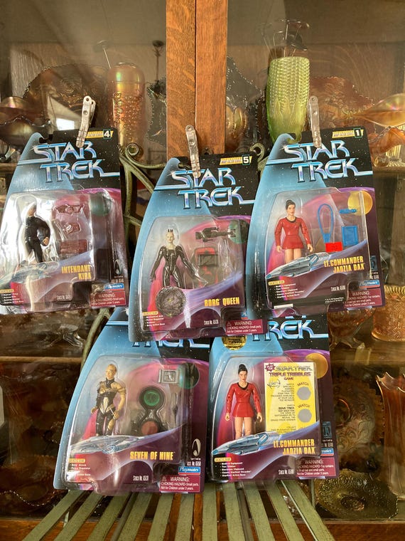 Star Trek フィギュア セット Star Trek Warp Factor Series Figures . Set of 5. Sealed. Produced
