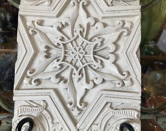 Sid Dickens Handmade Memory Block Tile Medieval Tree of Life T-125