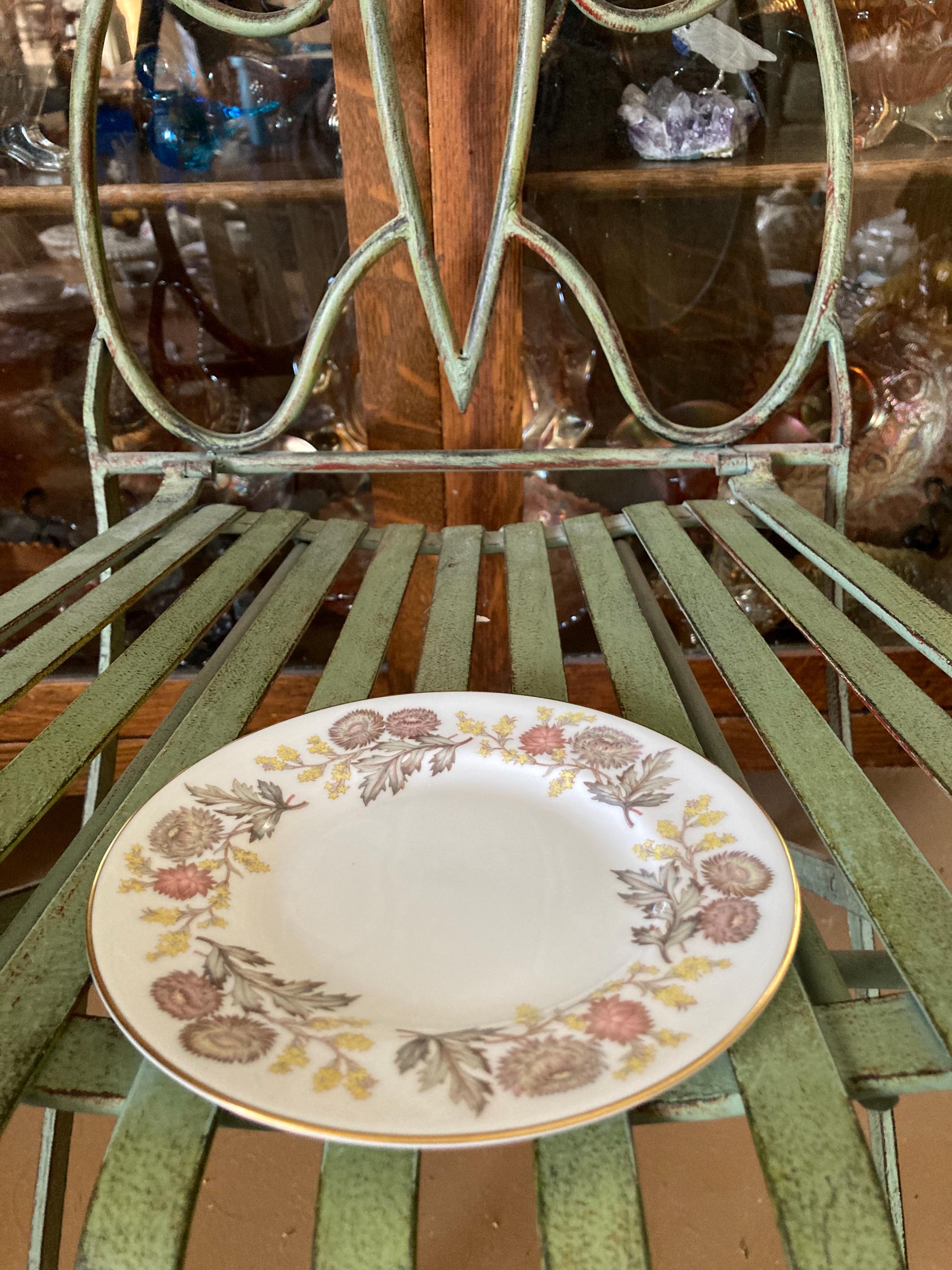 Wedgwood Lichfield Bread and Butter Plates. Set of 4. 6 Inches