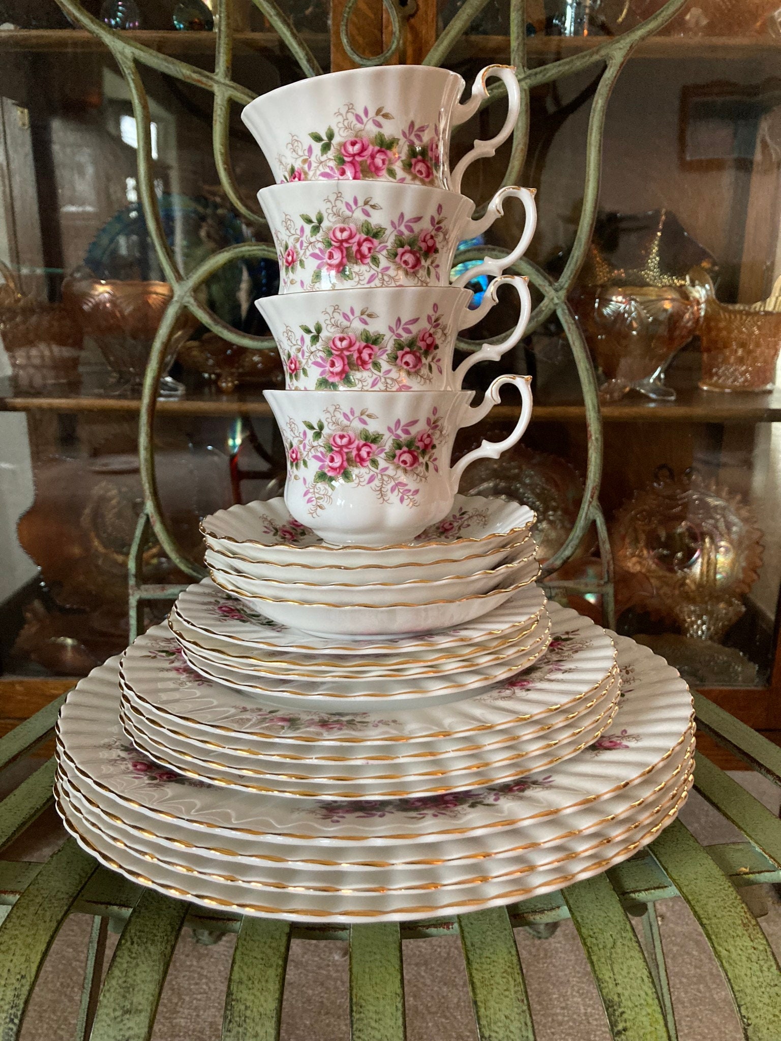 Royal Albert 5 Piece Set - Etsy