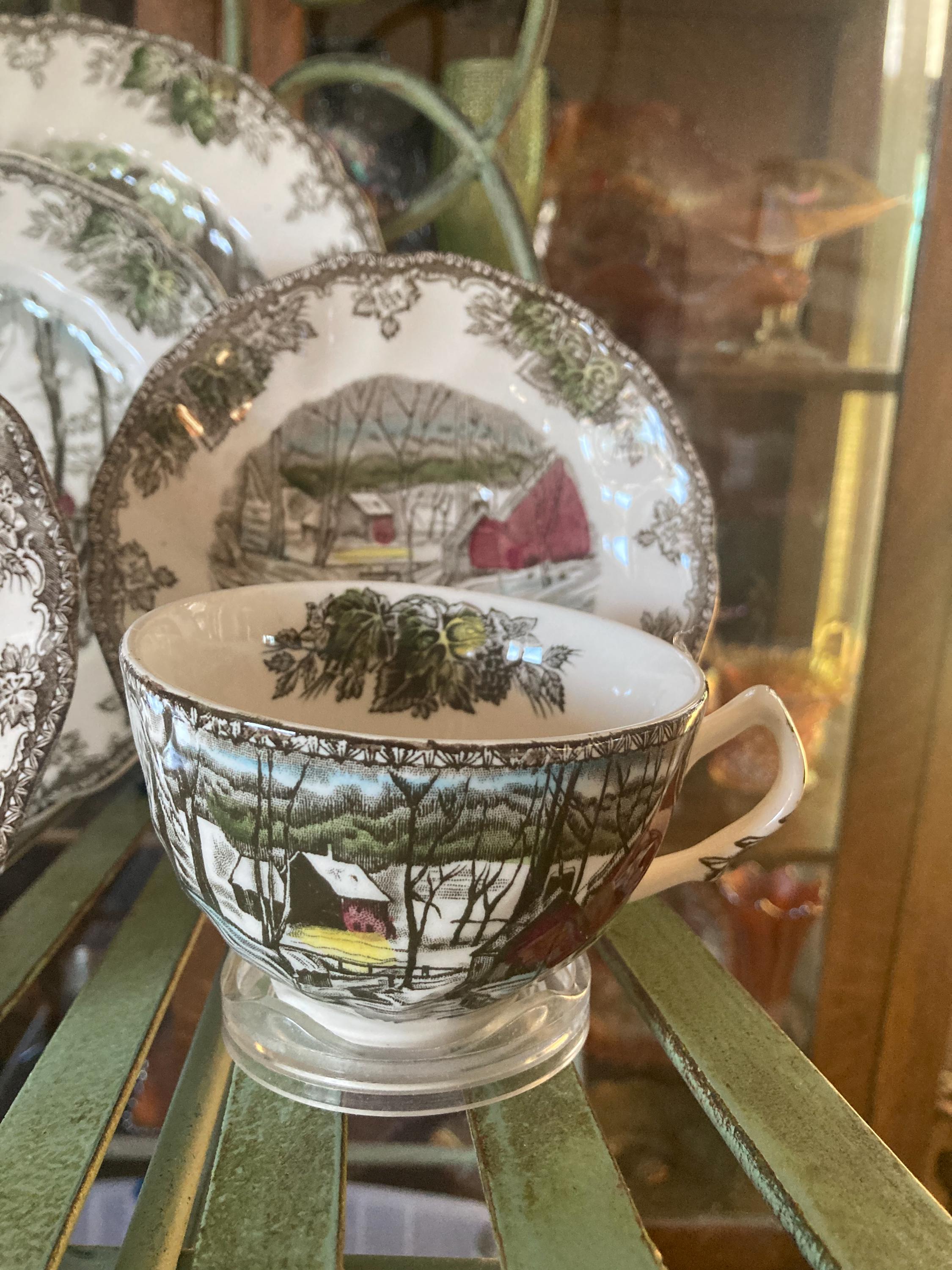 Johnson Brothers Friendly Village 5 Piece Place Setting. Produced