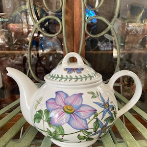 Portmeirion Teapot - Etsy