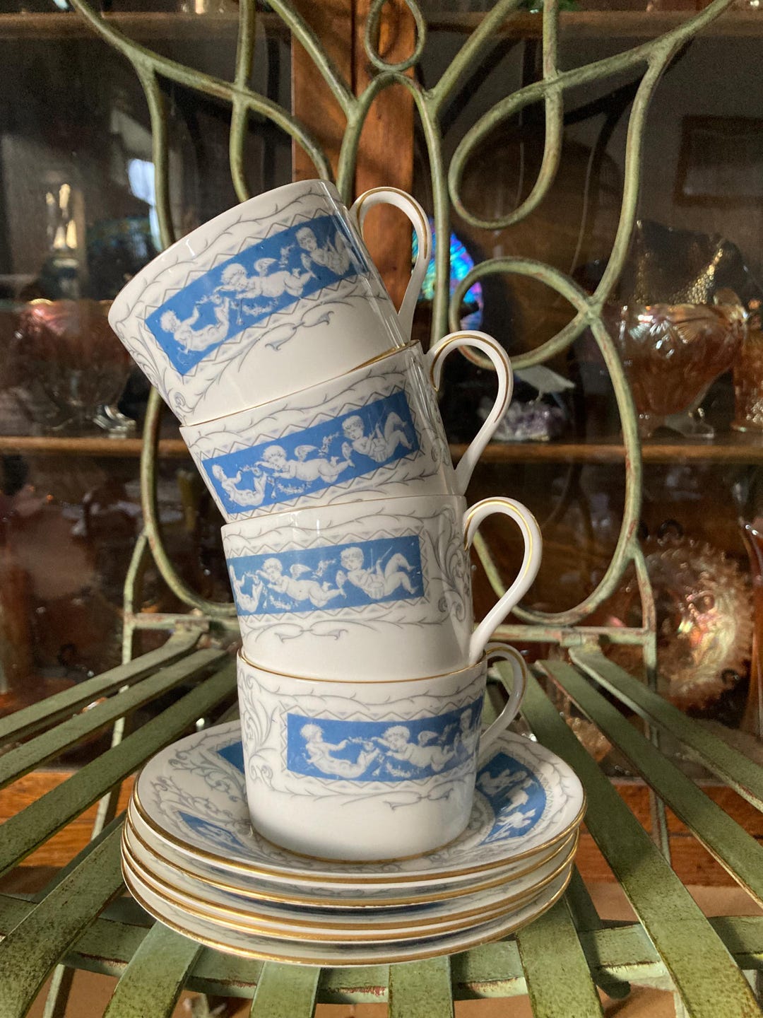 Coalport & Cup Saucer Antique - C&S カップ コールポート