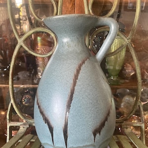 Blue Mountain Pottery  Pitcher. 10.5 inches tall.  Produced in Collingwood Ontario. 1953 to 2004.