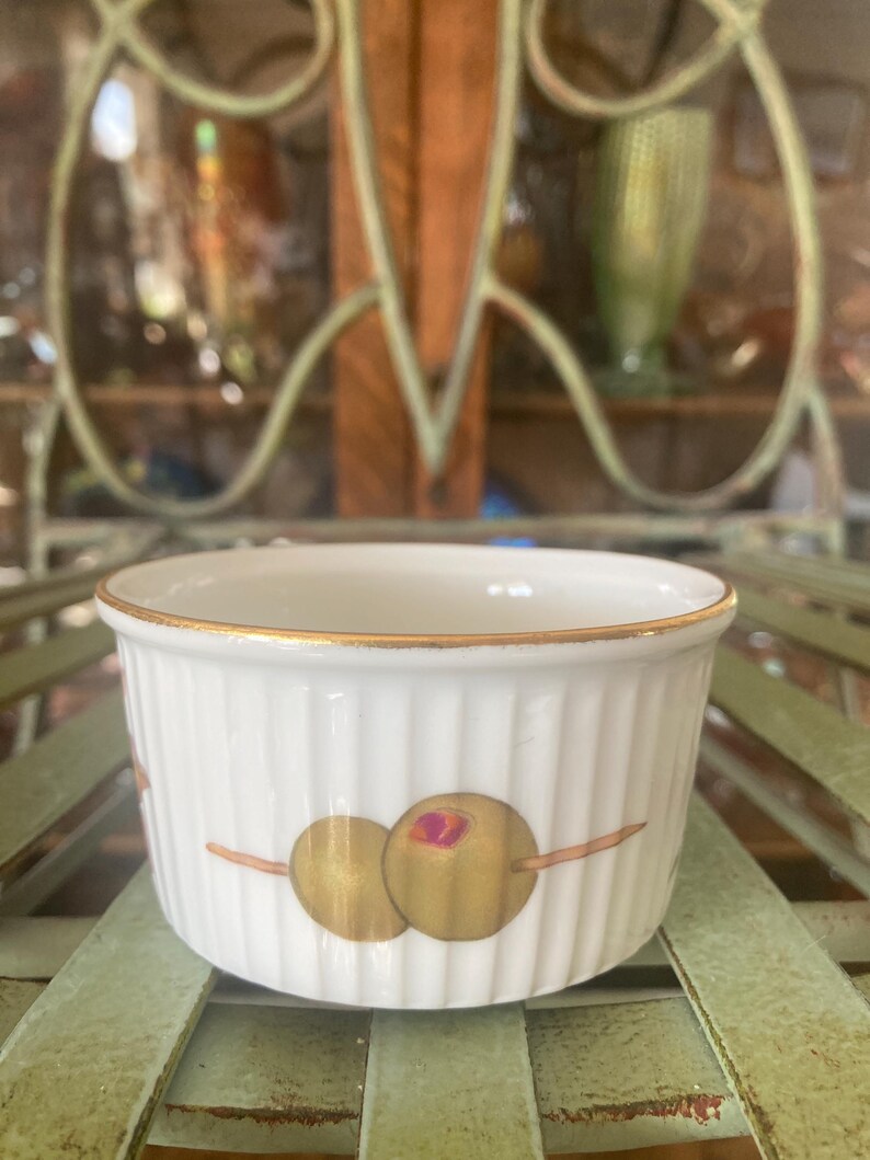 Gold Rim Ramekin Royal Worcester Evesham Gold Ramekins. Set of 6. 3.25 Inches Diameter ...