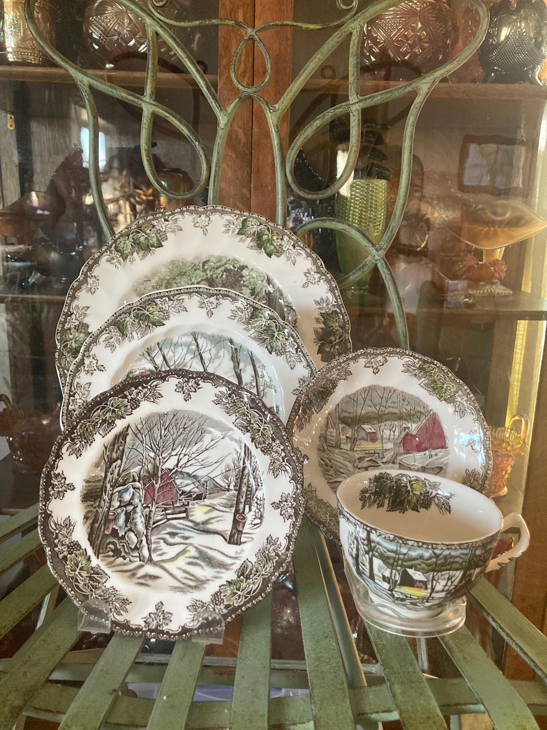 Johnson Brothers Friendly Village 5 Piece Place Setting. Produced