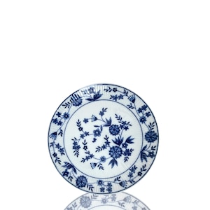 Platos azules y blancos | 6 piezas | Platos pequeños antiguos