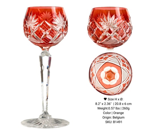 Kitchen & Table by H-E-B Bohemian Crystal Red Wine Glasses - Shop Glasses &  Mugs at H-E-B