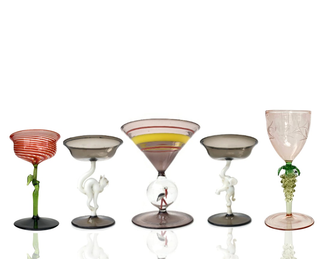 Lample Design Fritz Lample Art Glass | 1pc | Cordial Glass | Lauscha Bimini - Etsy