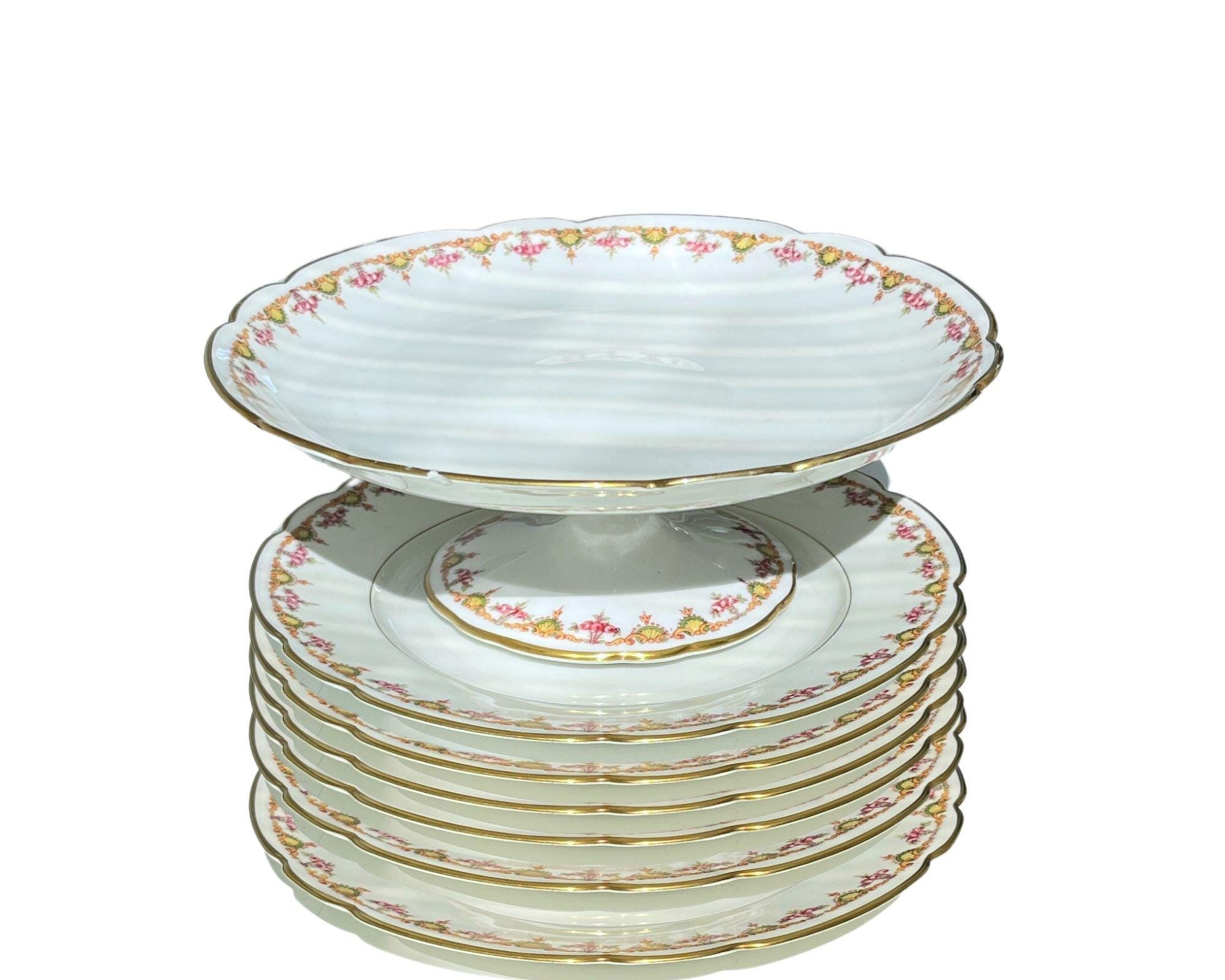 フランスアンティーク ディネット ケーキスタンド 英国アンティークのシルバープレート器、アフタヌーンティー用のケーキ