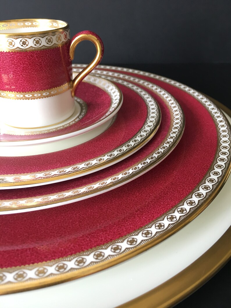 1x Wedgwood Cake Plate Bread & Butter Plate 6 1/8 / Etsy Canada