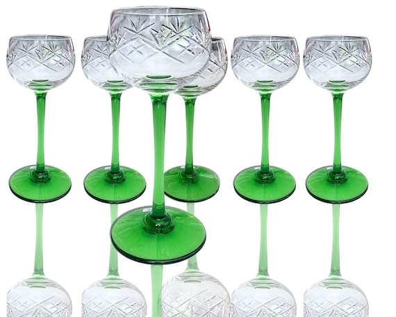 BACCARAT ANCIEN BOL COUPE JATTE A EPONGE CRISTAL MOULE BAMBOU ROUGE 15