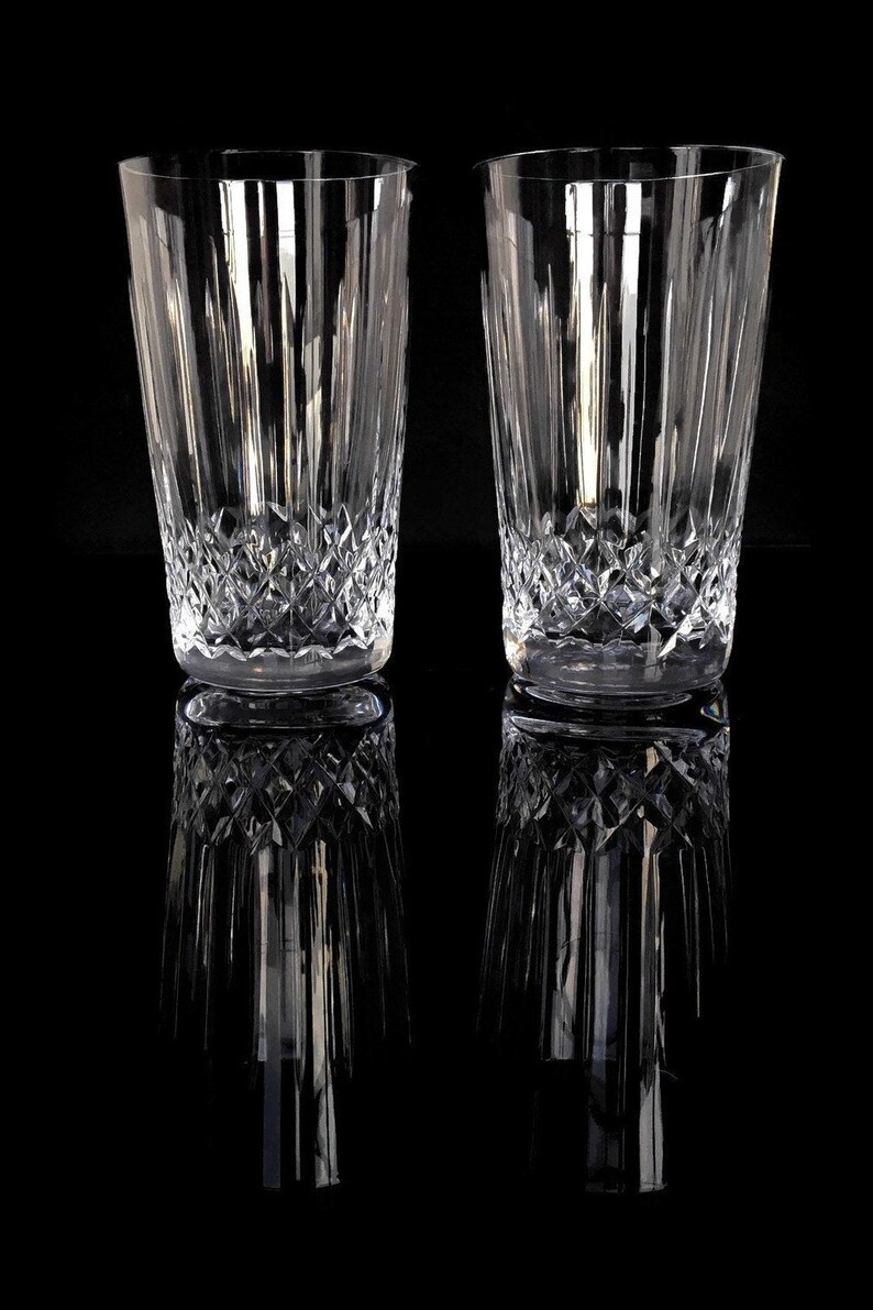6x Crystal Water Glasses Cocktail Glasses Waterford Etsy