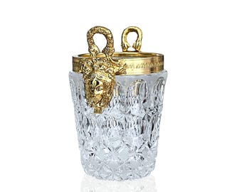 Cubitera estilo Baccarat | Artículos de bar estilo Medusa Vercace