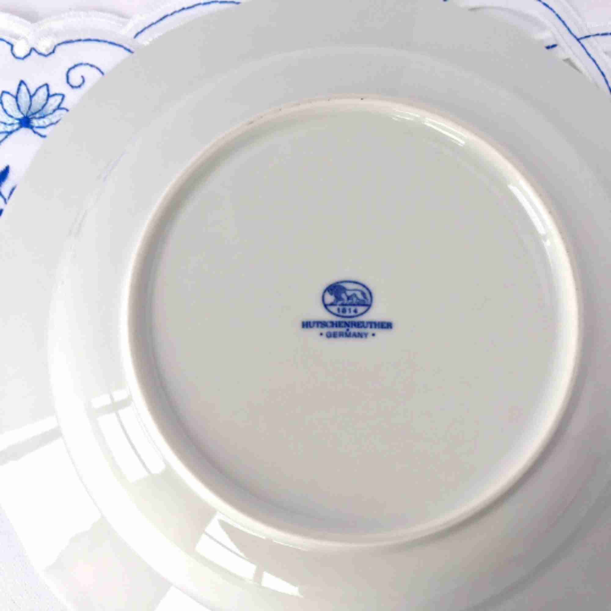 ブルーオニオン食器セット |磁器皿 | 6名様用 |フッチェンロイター・ツ