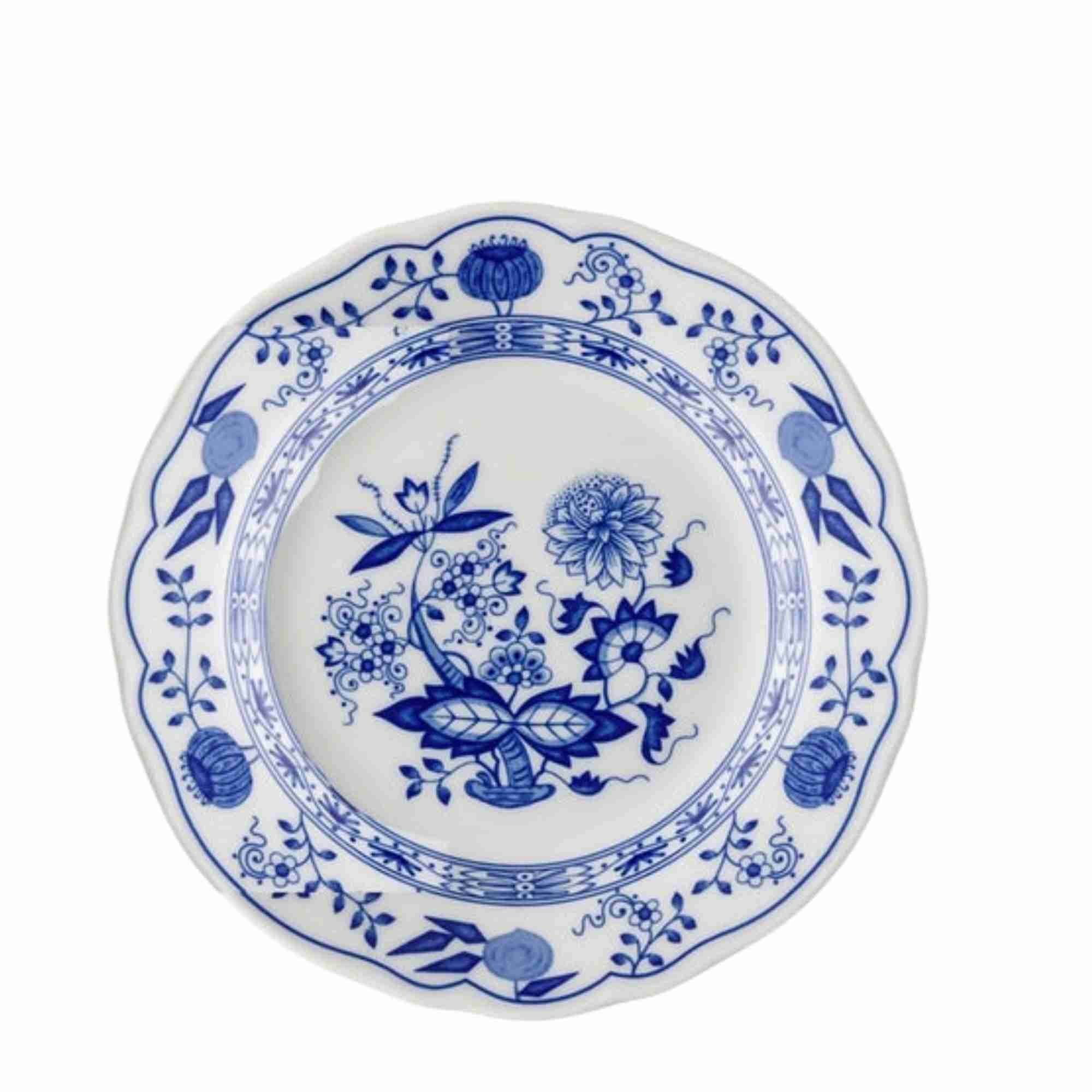 ブルーオニオンディナーウェア |磁器皿 | 6人用 |フッチェンロイター