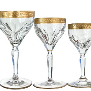 Crystal Wine Glasses | 6Pcs | Lady Hamilton Moser Oertel | Select your size