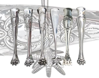 Ice Tongs Lion Claws | 1Pc | Beautiful French Bar tools | 1900-1960