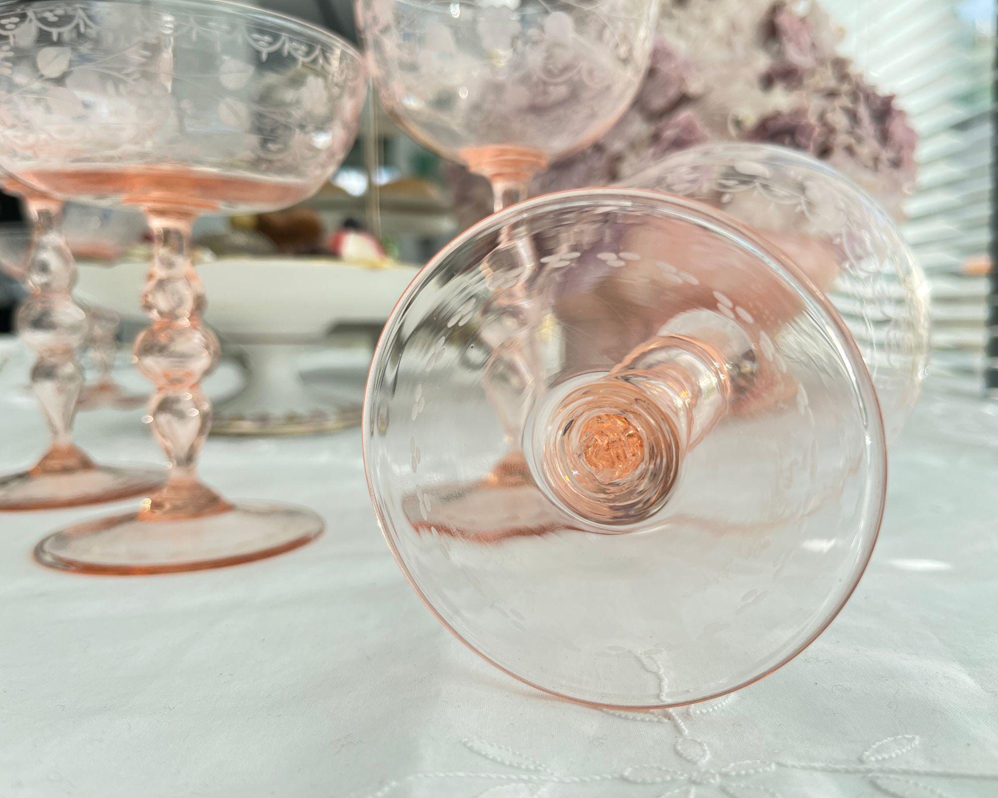 Venetian Mouthblown Glasses | 35pcs | Murano Salviati | About 1900