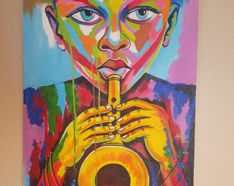Ghanaian Artist - Komla Letsu - Brass