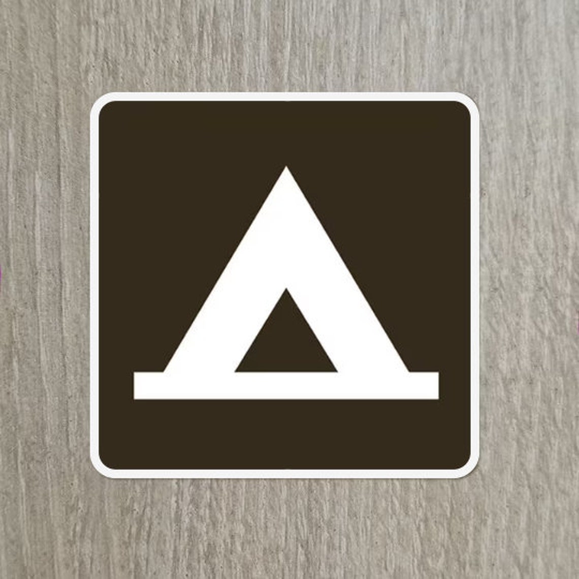 Camping Sticker, Tent Camping Decal, Car Decal, Laptop Sticker - Etsy