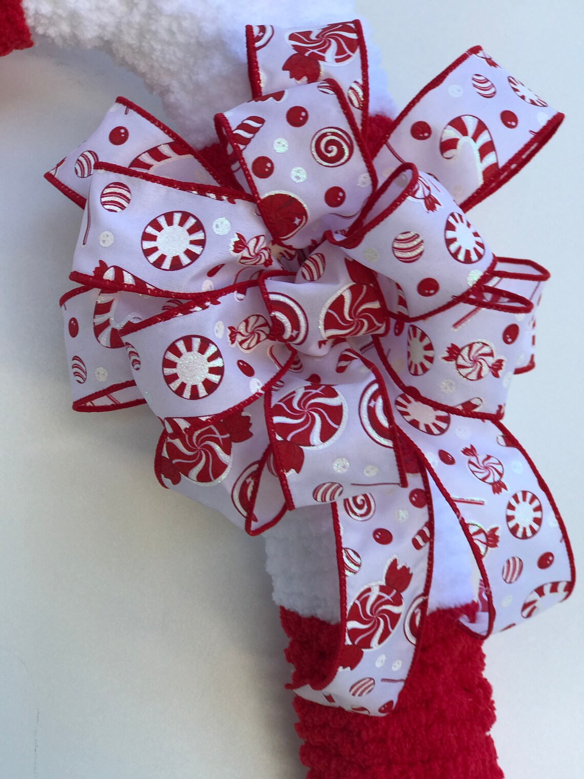 Candy Cane Wall Decor Winter Decoration Hostess Gift Etsy