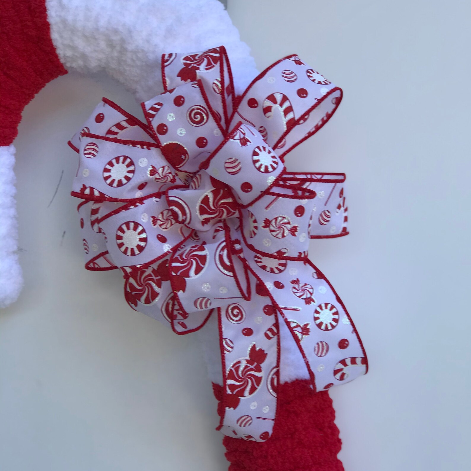 Candy Cane Wall Decor Winter Decoration Hostess Gift Etsy