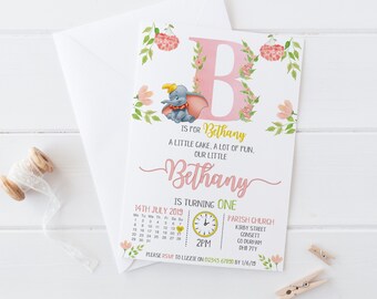 personalised dumbo teddy