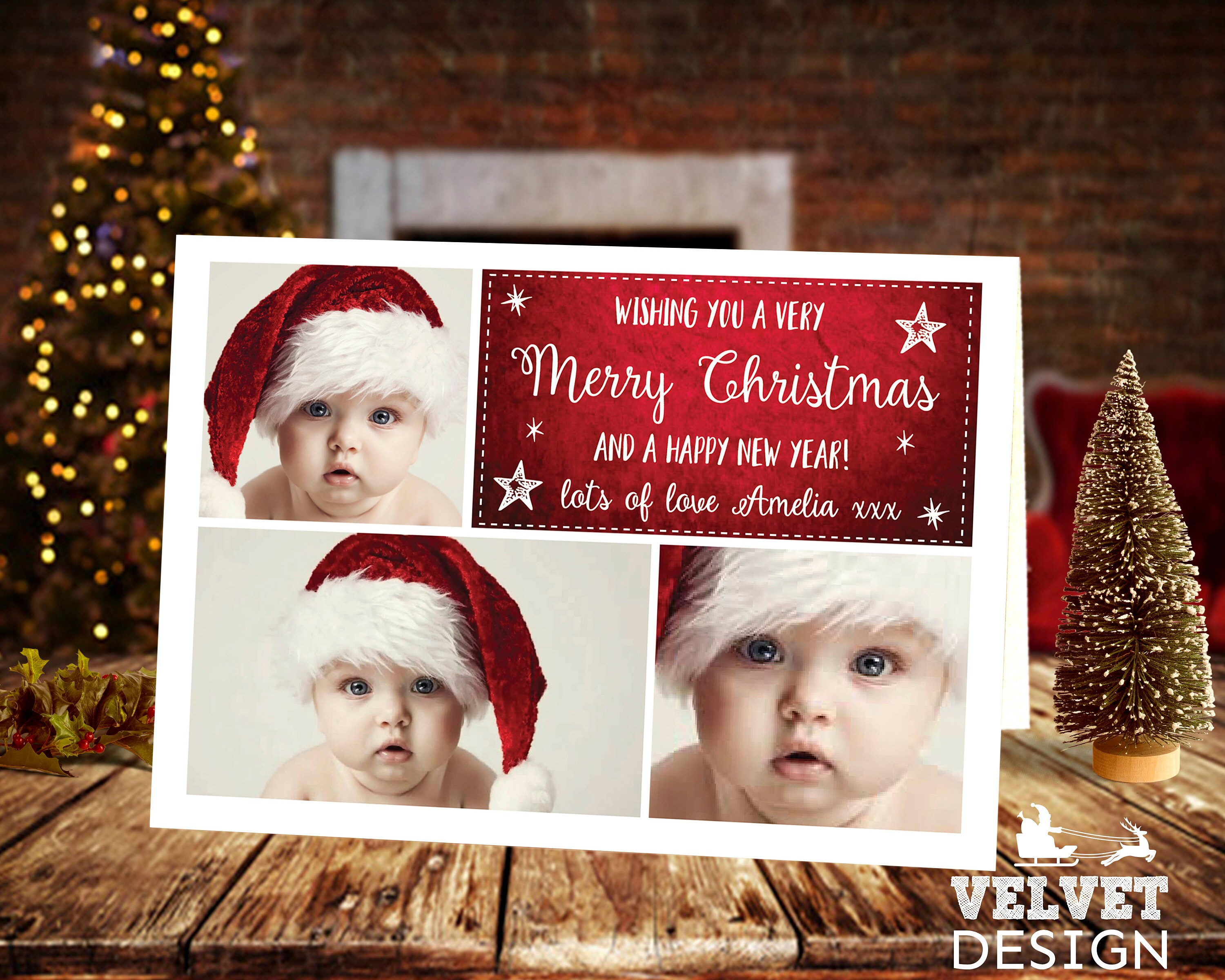 Personalised Christmas Cards Photo Christmas Cards Christmas Etsy