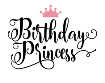 birthday princess etsy