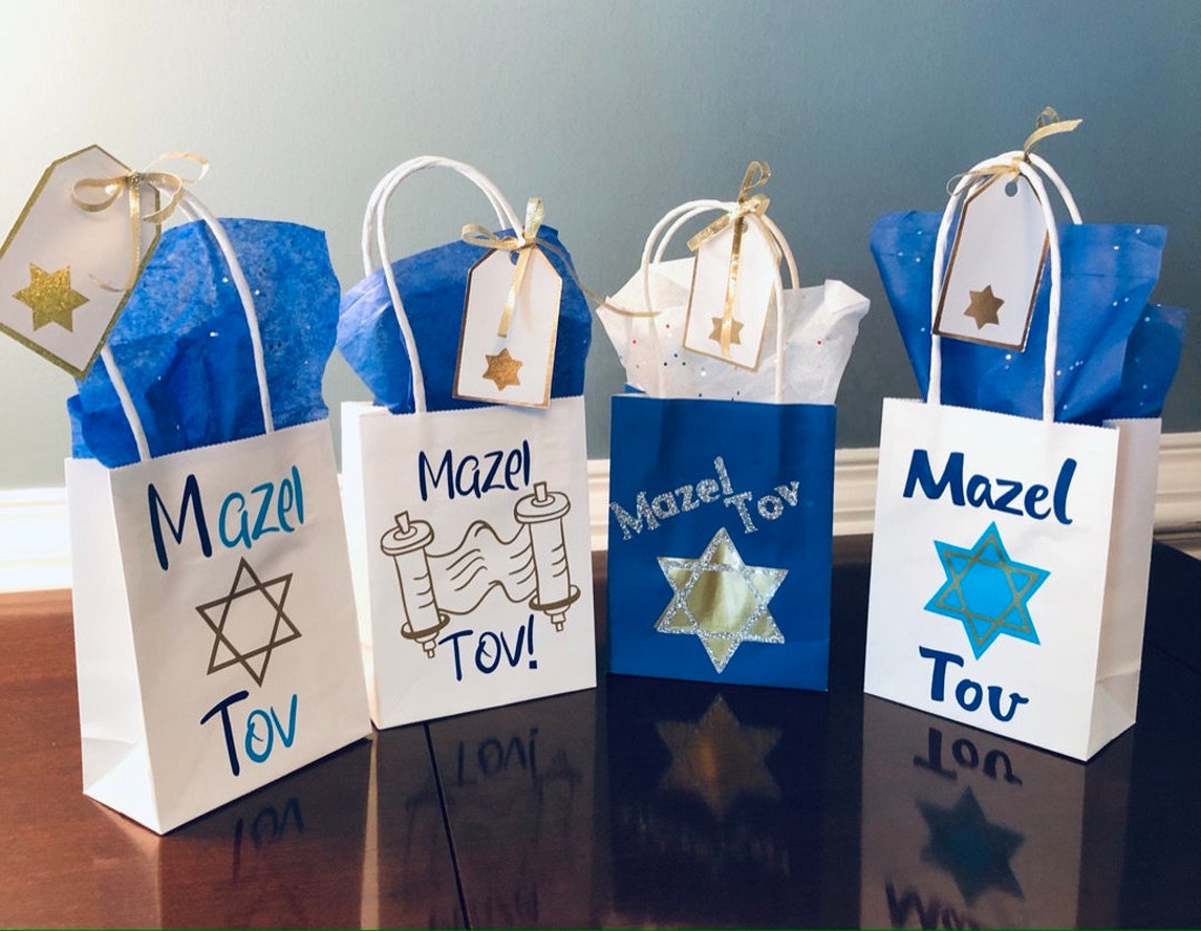 Bar/mitzvah Gift Bags/favors, Bat Mitzvah Gift Bags/favors, Mazel Tov