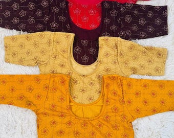 Stretchable Saree Blouses 2XL