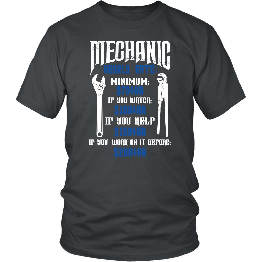 Mechanic Hourly Rate Minimum 70/Hr If You Watch 100/Hr If You | Etsy