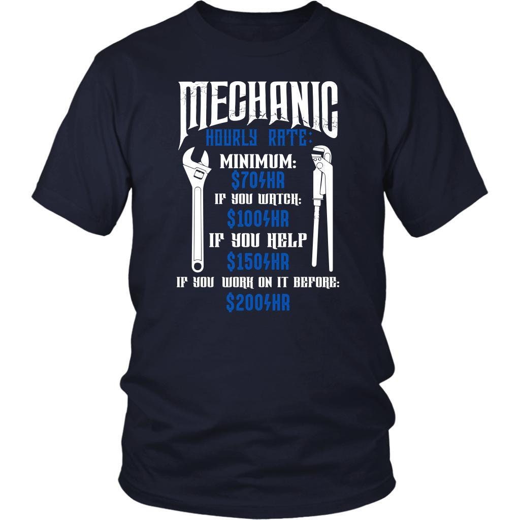 Mechanic Hourly Rate Minimum 70/Hr If You Watch 100/Hr If You | Etsy
