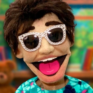 Muppet-Style Puppet for Shows & Videos – Handmade Half Body Performance Character