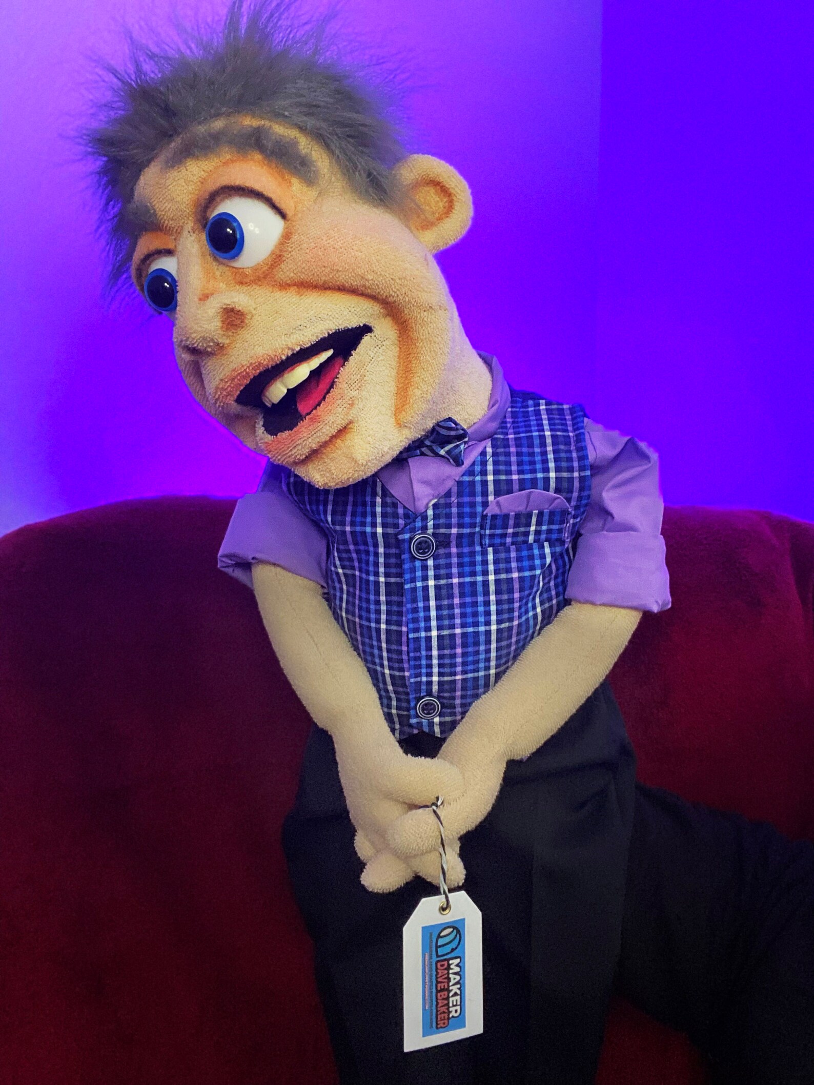 Professional Full Body Puppet Fun, Comedic Personality Soft Sculpted