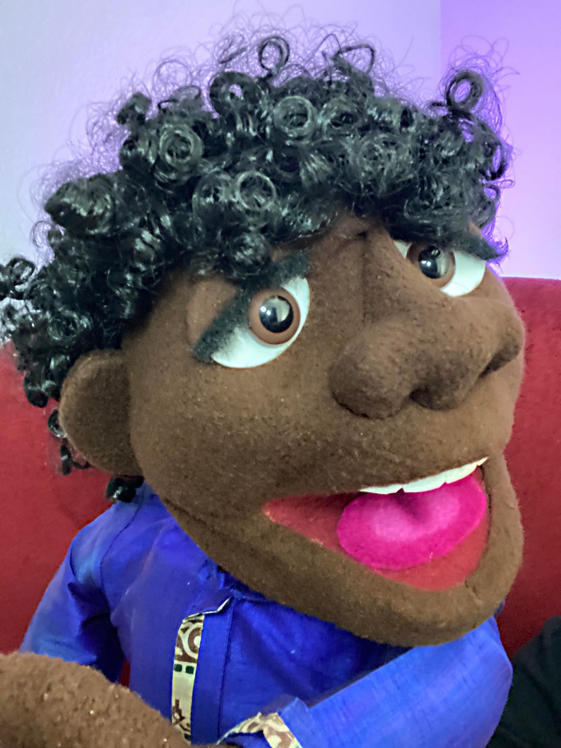 Professional Puppet Great Personality Soft Sculpted Puppet Etsy