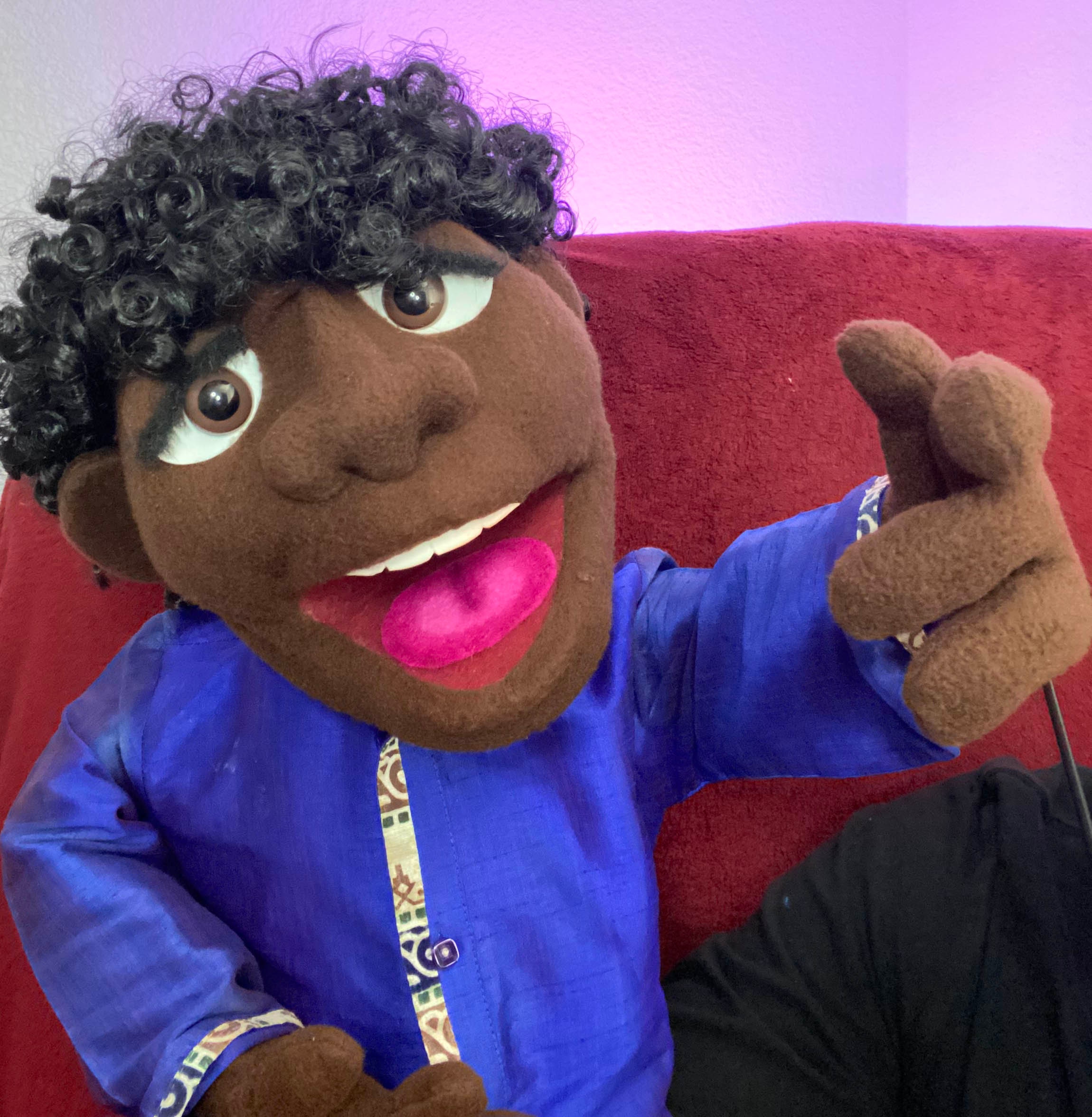 Professional Puppet Great Personality Soft Sculpted Puppet Etsy