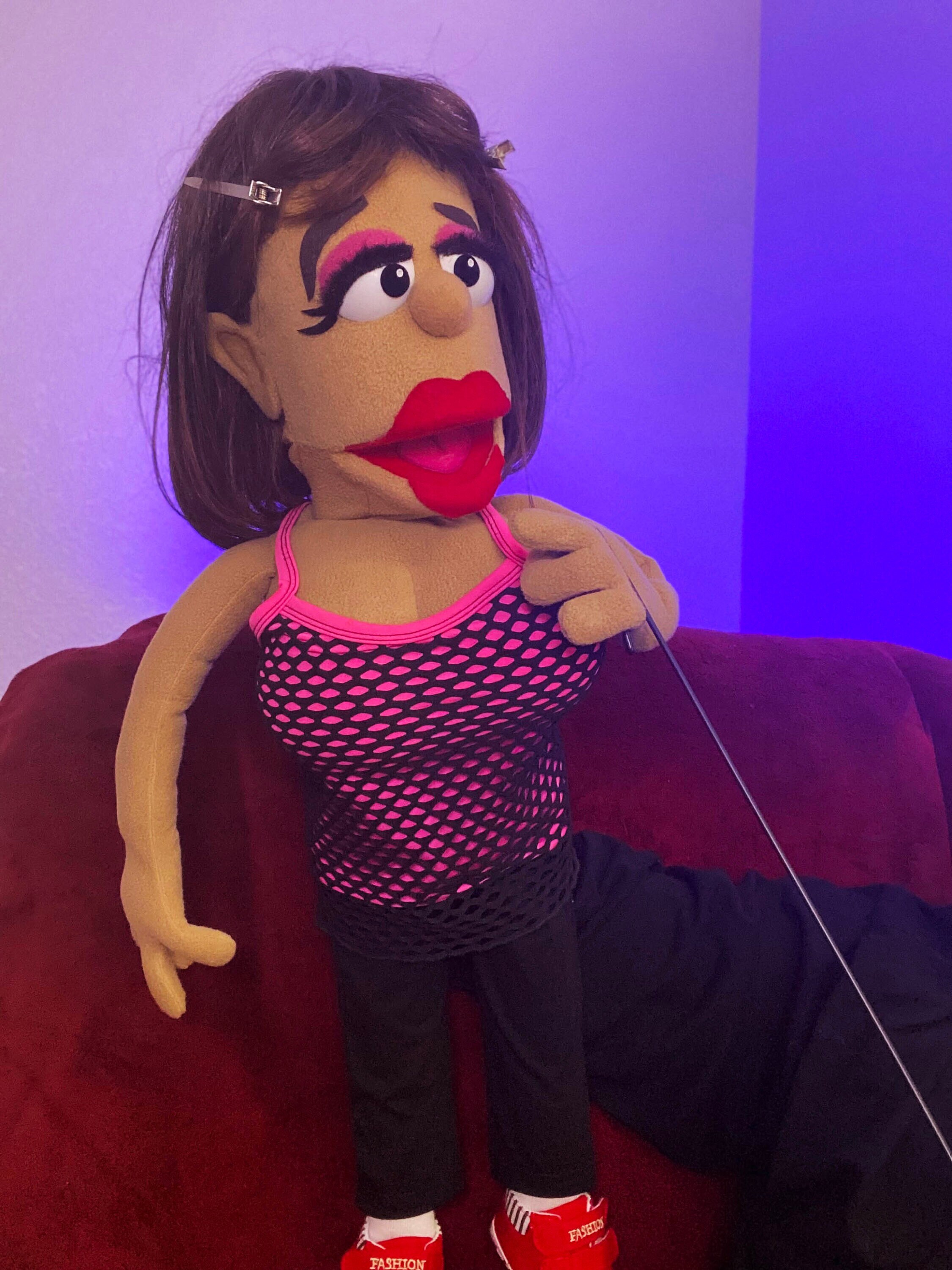 Unique Muppet Style Professional Full Body Puppet Cute and Naughty